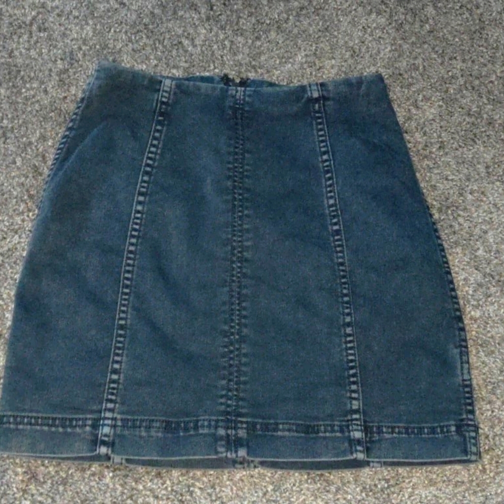 Free People Jean skirt- Modern Femme